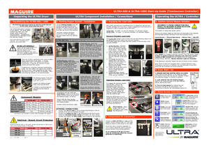 Übersicht ULTRA 600 and 1000 quick start up guide