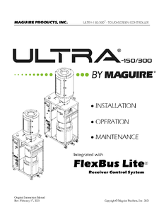 Übersicht usermanual ULTRA