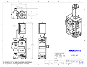 Übersicht Maßblatt ULTRA 600